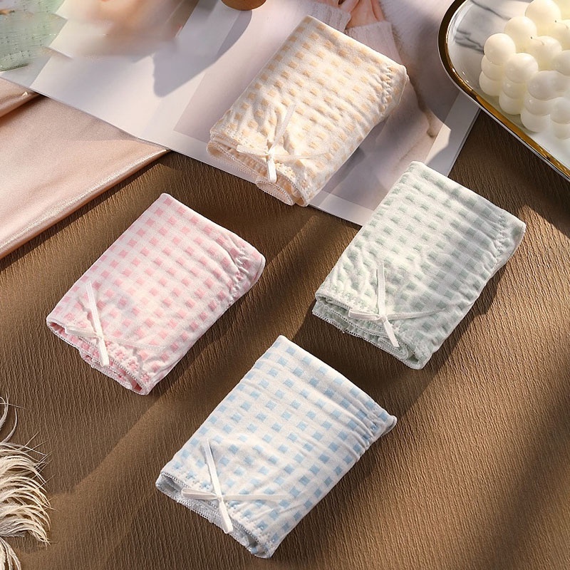 Quần lót ZXYOUPING cotton mềm mại không đường may thoáng khí size lớn XL-3XL thời trang