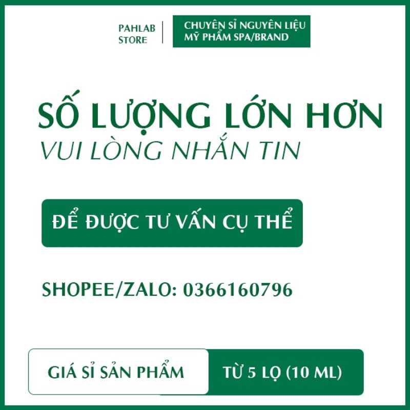 (Giá Sỉ) 5 Lọ Peel Da Vi Tảo - Chuyên dùng cho Spa/Brand