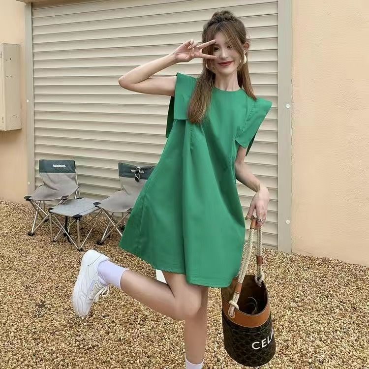 Đầm voan không tay dáng rộng thiết kế mới thời trang cho nữ | BigBuy360 - bigbuy360.vn