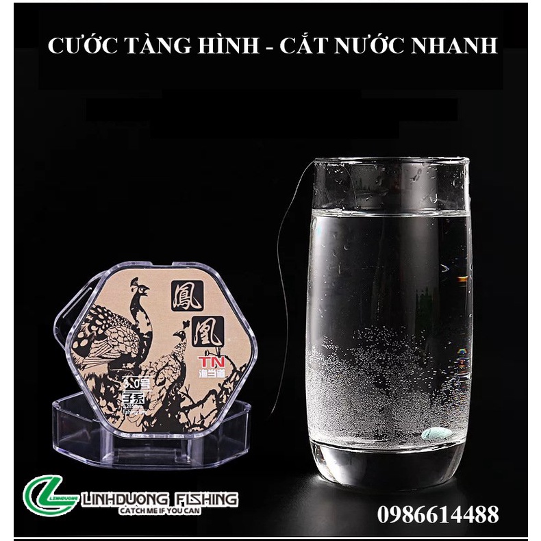 Cước  PHƯỢNG HOÀNG TN - Cước Tàng Hình - Cắt Nước Nhanh