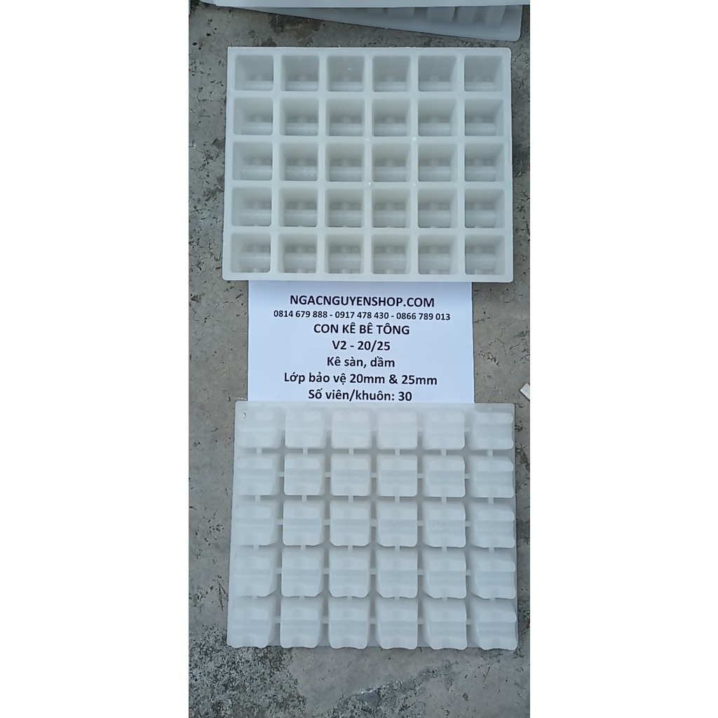 Khuôn con kê bê tông các loại