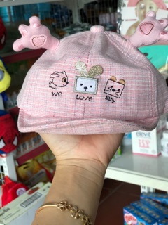 Mũ trẻ em nón vải hình thú