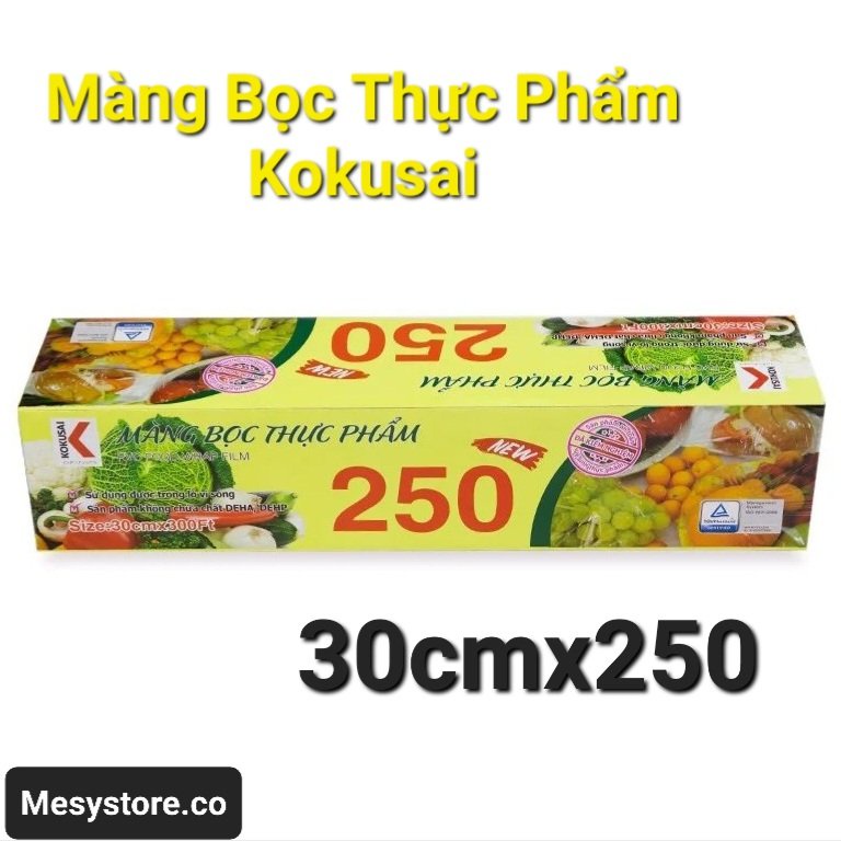 Màng Bọc Thực Phẩm Kokusai 30cmx250 Màng PVC