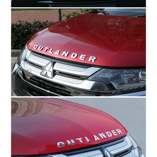 Chữ outlander mạ crom