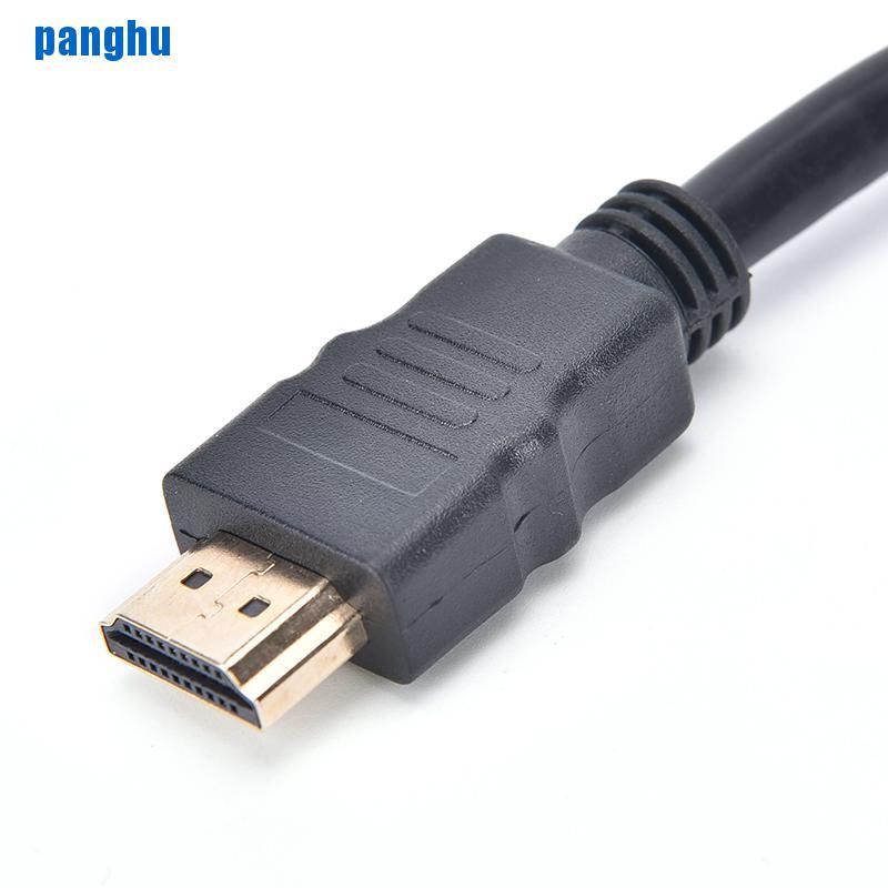 (Hàng Mới Về) Đầu Chuyển Đổi 1080p Hdmi Sang 2 Cổng Female 1 Trong 2 Đầu Tiện Dụng | BigBuy360 - bigbuy360.vn