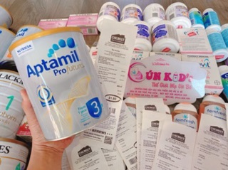 Aptamil úc đủ số. Hàng air bill tem chemist. Date mới