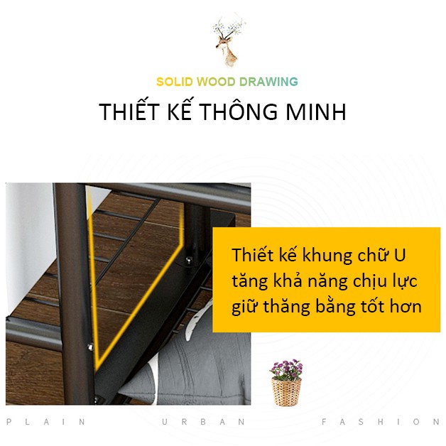 [𝐊𝐞̀𝐦 𝐛𝐚́𝐧𝐡 𝐱𝐞] Giá kệ treo quần áo 2 thanh TIỆN LỢI, kèm các tầng để đồ