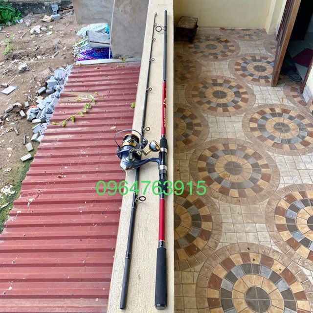 Combo cần ruby câu sông huyền thoại nhấc tĩnh 3kg  tải cá 12-15kg hàng  hót