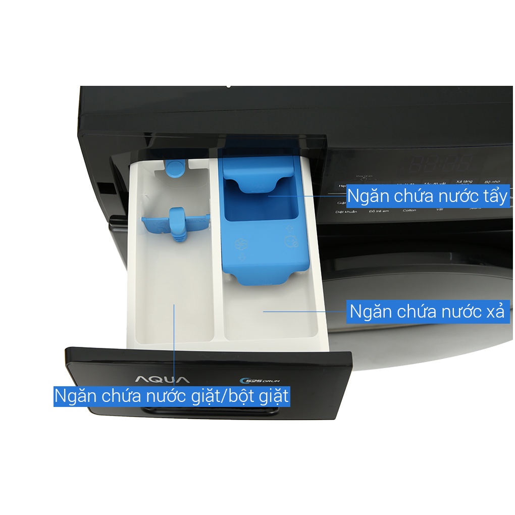 Máy giặt Aqua Inverter 10 kg AQD- D1002G BK