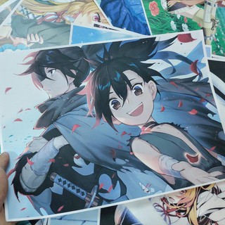 Poster A4 đặt in theo yêu cầu - In poster Anime