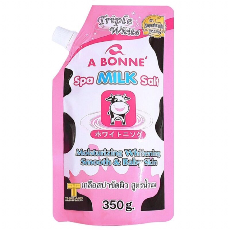 Muối tắm sữa bò A Bonne Spa Milk Salt Thái Lan