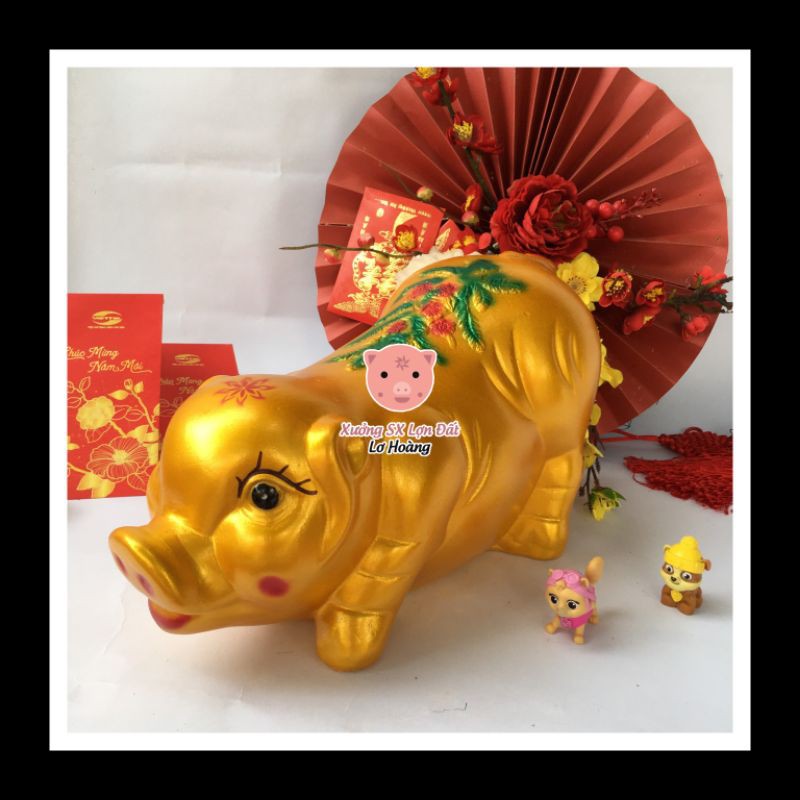 Heo đất tiết kiệm [mẫu đẹp] lợn đất tiết kiệm/ 🐷 Lợn Ngọc Trinh - D001 🐷 / Heo bỏ ống - Hàng Tại Xưởng