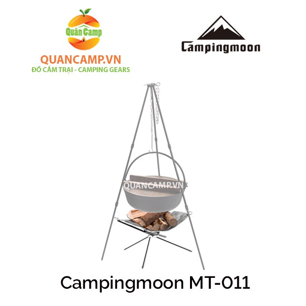 Giá đốt củi cắm trại dã ngoại Campingmoon MT-011