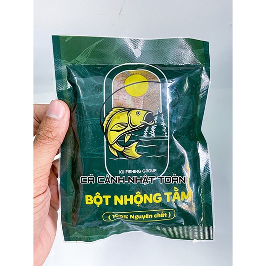 BỘT NHỘNG TẦM NGUYÊN CHẤT 100% CÁM CÂU CÁ 100G