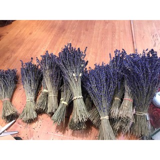 Bó hoa khô Oải hương (lavender) Pháp thơm ngào ngạt trên 200 cành to mập nhiều nụ