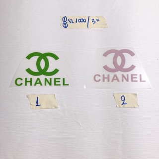 Sticker ủi,patch ủi,hình ủi logo cha-nel
