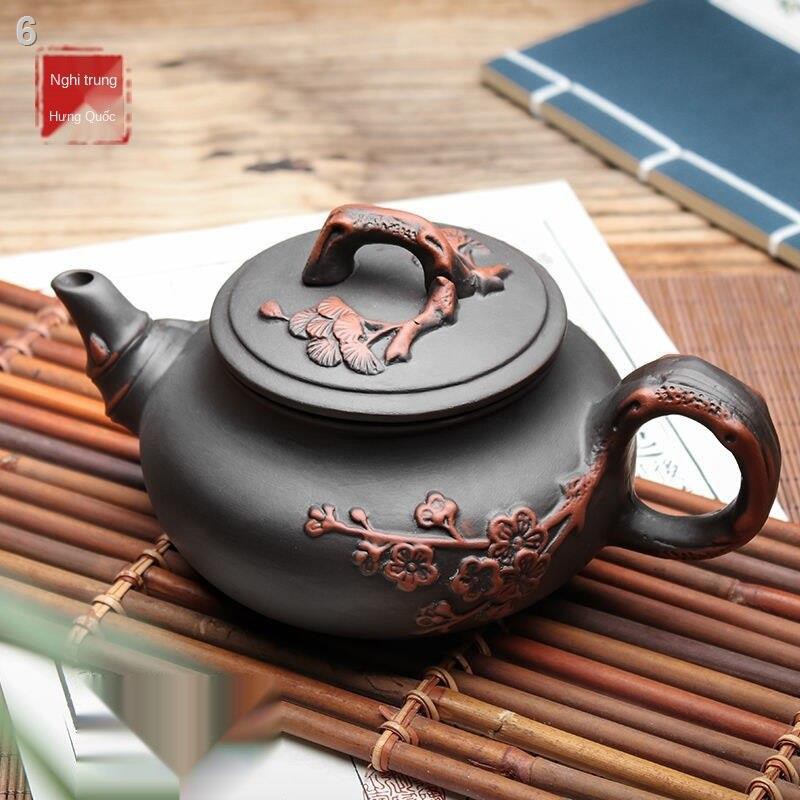 Yixing ấm trà công suất lớn zhu ba người bạn nồi lọc tách phù hợp với bộ kung fu