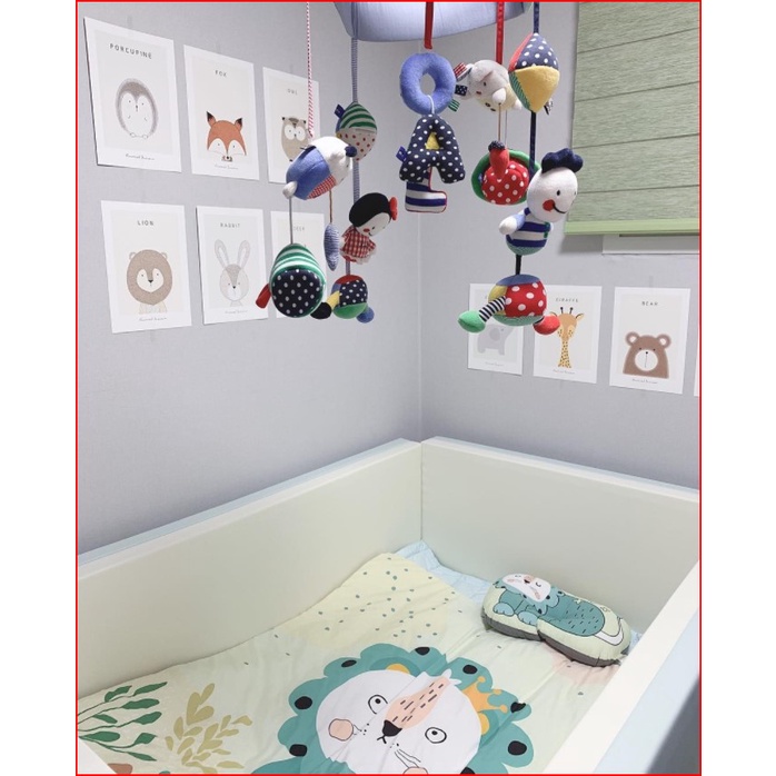 Thảm trải chần bông Dream mềm mại êm ái cho bé từ sơ sinh-6 tuổi nhập khẩu Bonitabebe HQ