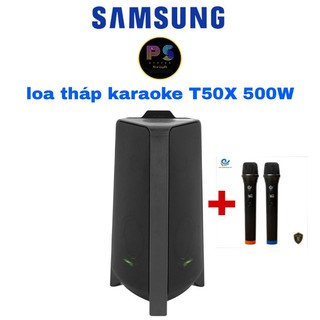 Loa Tháp karaoke Samsung T50/XV 500W ưu dãi khi mua kèm micro cao cấp