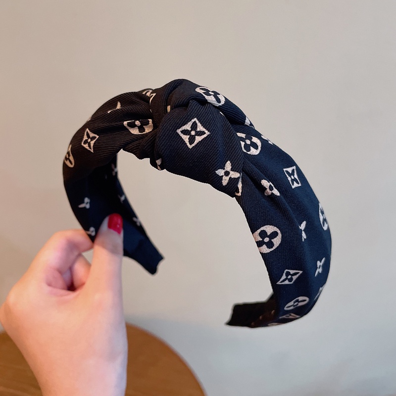 Băng Đô Bản Rộng Đính Hoa Dễ Thương Phong Cách Hàn Quốc Thời Trang Cho Nữ