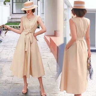 Đầm váy freesize sát nách 3 màu