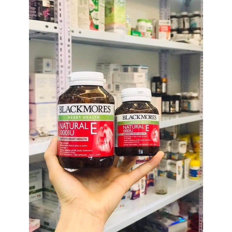 Vitamin Natural E 1000IU Blackmores Úc