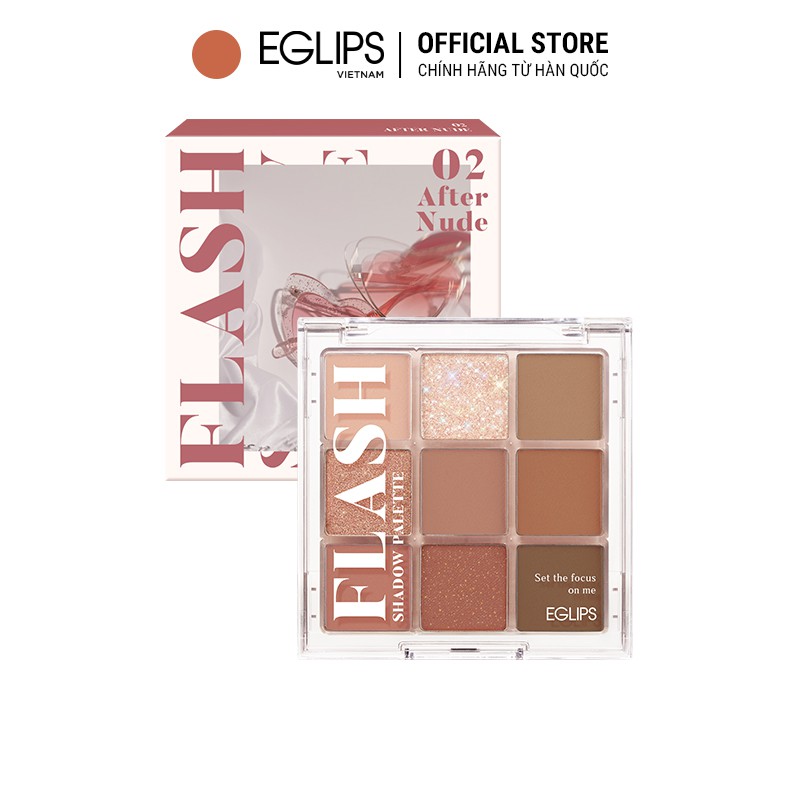 Bảng phấn mắt Eglips Flash Shadow Palette version 1 8.1g