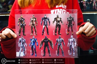 Sticker miếng dán mô hình Iron man