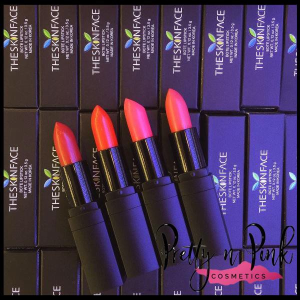 Son Thỏi The Skin Face Bote Lipstick Hàn Quốc Phiên Bản Vỏ Đen