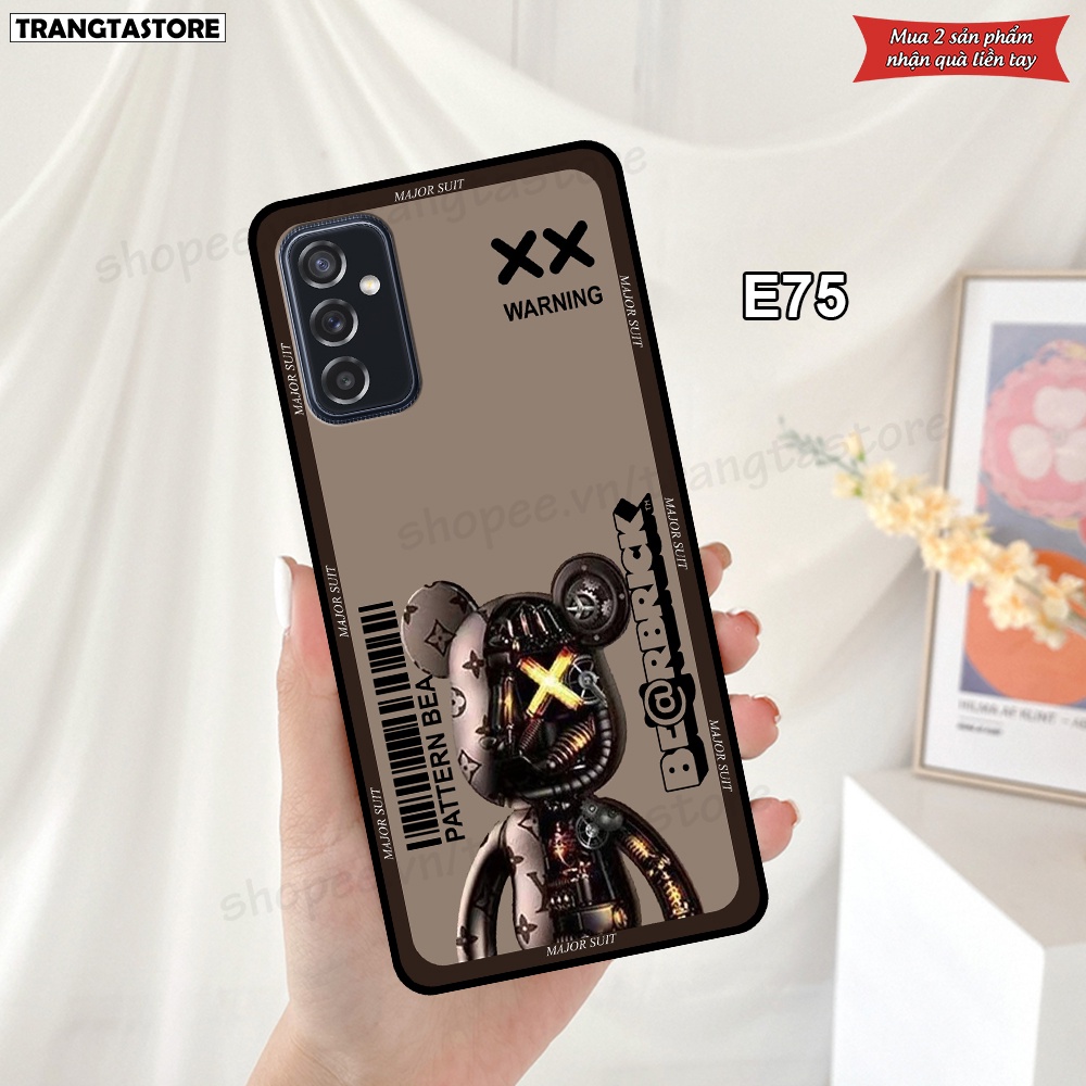 Ốp lưng Samsung M52 5G in hình gấu Bearbrick,Metal Style,Doremon siêu dễ thương chất lượng