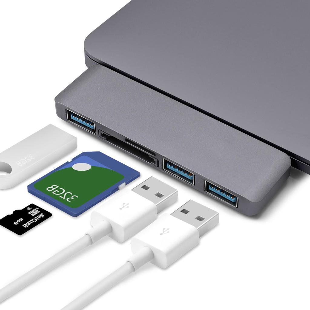 HUB Batianda Đa Cổng USB 3.0 SD TF Cho MacBook Pro Air Touch ID A1706