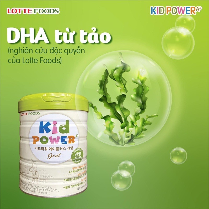 Sữa Kid Power A+ 750g nội địa Hàn