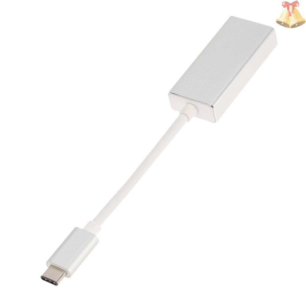 Adapter nối USB 3.1 Type-C với cổng màn hình MDP Mini DP 1080p HDTV cho MacBook 12" Google Chromebook Pixel