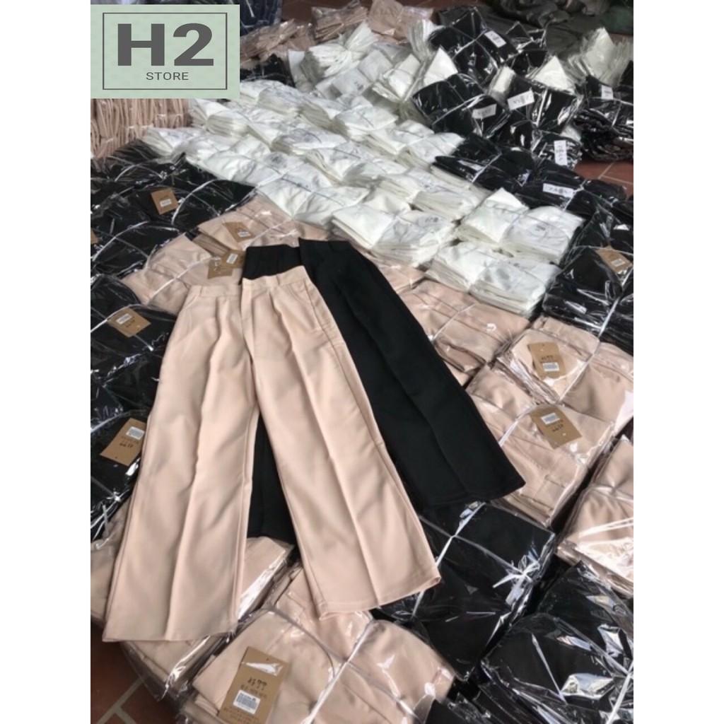 Quần Xuông Dài Nữ Ống Rộng Dáng Đứng Lưng Cao Thiết Kế H2 Strore | BigBuy360 - bigbuy360.vn