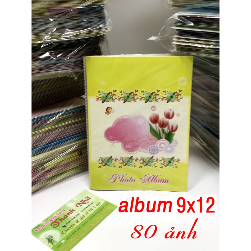 combo 10 cuốn album 9x12cm . 1 cuốn giữ được 80 ảnh