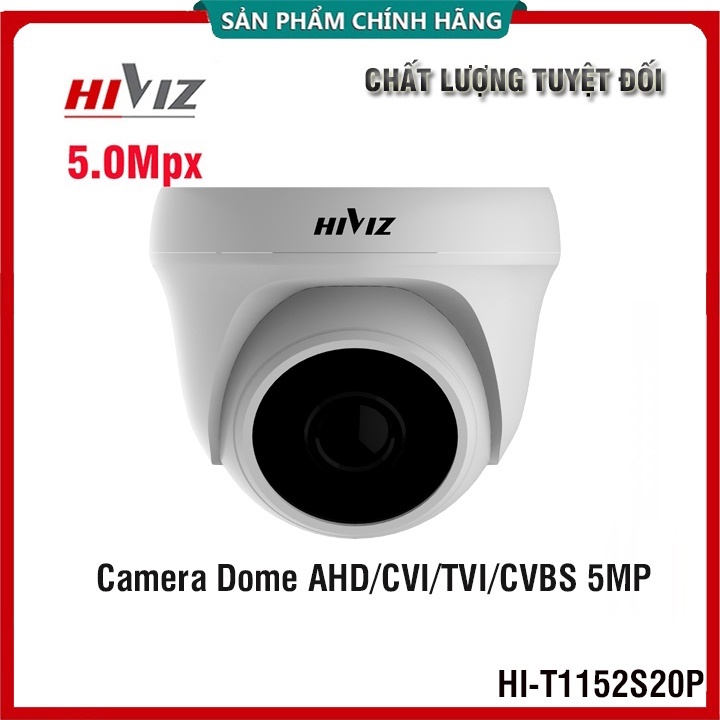 Bộ Camera giám sát trong nhà HIVIZ 5MP Cao cấp - Trọn bộ 4 Kênh 4 camera 5MP Kèm đầy đủ phụ kiện | Chính Hãng