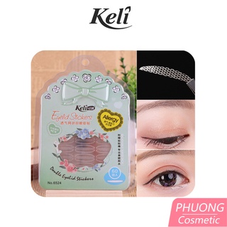 Kích Mí Lưới Tàng Hình KELI 60 Miếng Kèm Keo Siêu Chắc