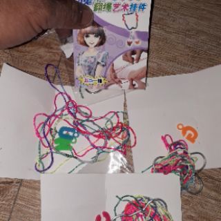 Sét 4 bộ thắt nơ móc khóa