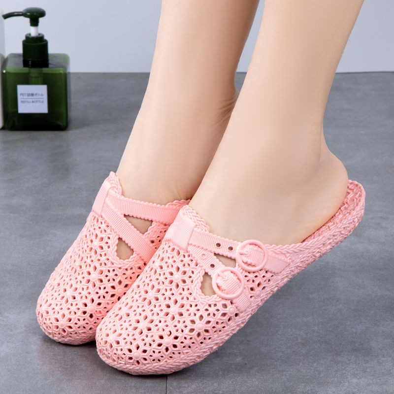 Dép Crocs Đi Trong Nhà Đế Bằng Có Size Lớn 31-41