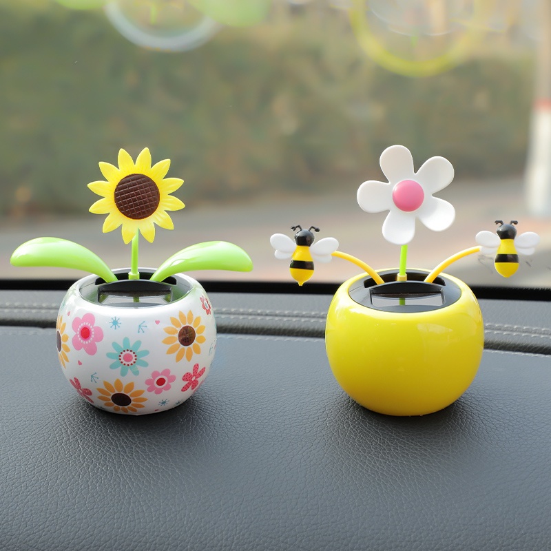 🤩[Head Shaking!] Hoa Hướng Dương Lắc Đầu Sáng Tạo Trang Trí Xe Hơi