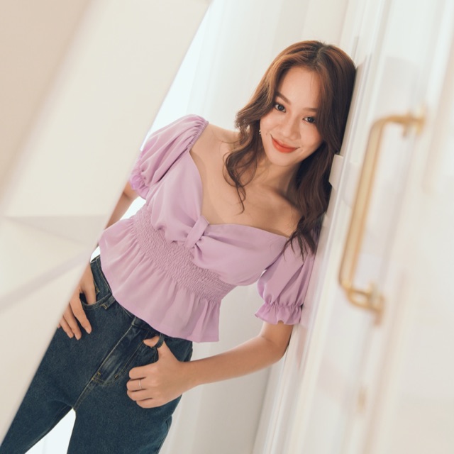 Áo kiểu nơ cách Mila SODA POP