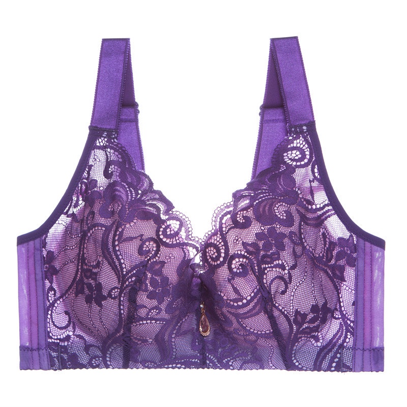 Áo ngực siêu mỏng không gọng có thể điều chỉnh có size ngoại cỡ thời trang cho nữ