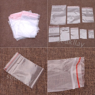 Set 100 túi zip trong suốt 4x6cm tiện dụng