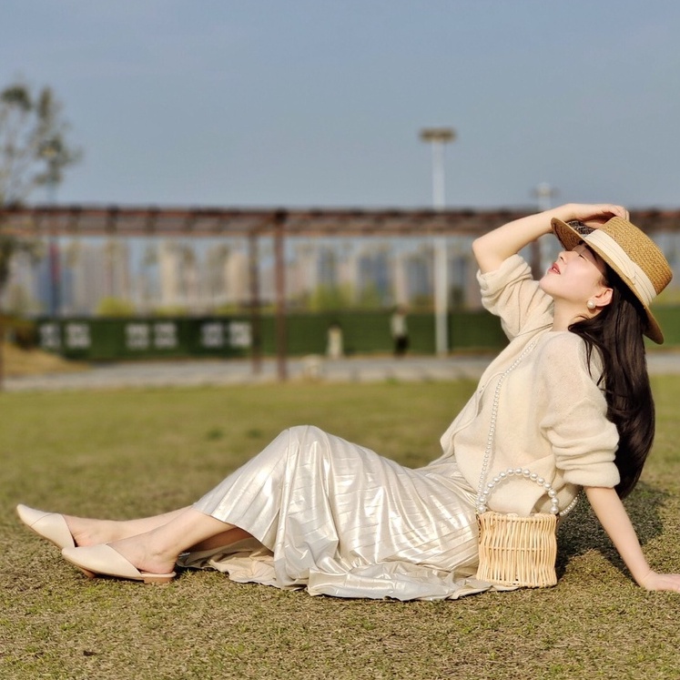 Giỏ mây đan cao cấp đẹp mê ly luôn ạ