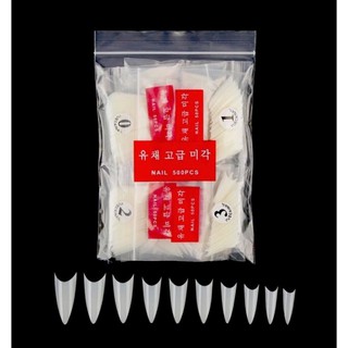 Móng nối form nhọn (LOẠI TÚI 500 MÓNG đủ size)