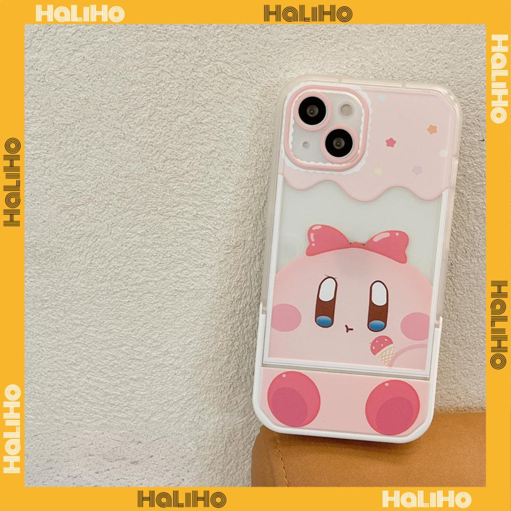 iPhone Case with Invisible Folding Stand Silicone Soft Case Airbag Shockproof Protection Camera Cartoon Cute Compatible For iPhone 11 Pro Max 13 Pro Max 12 Pro Max 7Plus xr XS Max