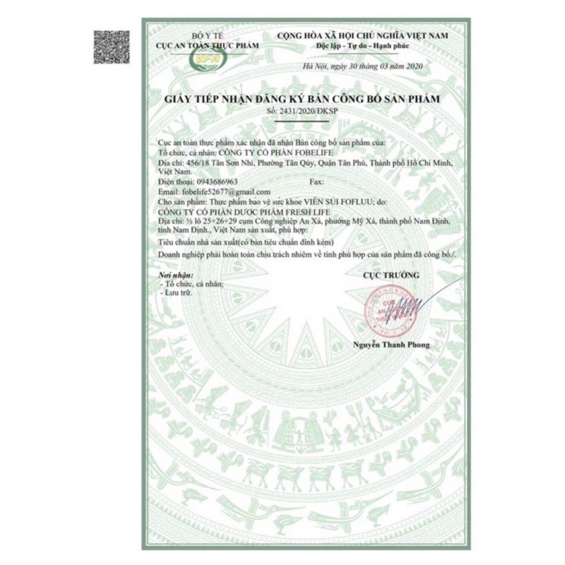 Viên sủi Fo FLUU - Hỗ trợ giảm các triệu chứng do cảm lạnh, tăng cường sức đề kháng