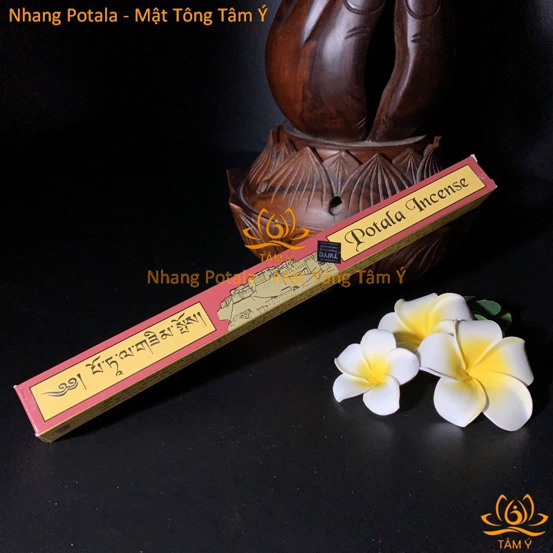 |Loại Dài| Hương Potala/ Nhang Potala Nepal Tây Tạng thủ công Dài 27cm