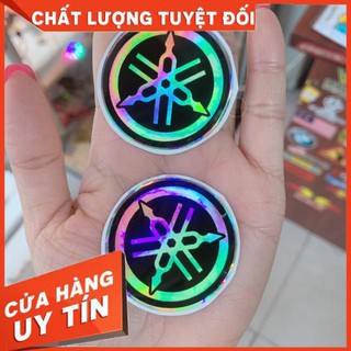 Tem / nhãn dán nổi logo Yamaha lớn