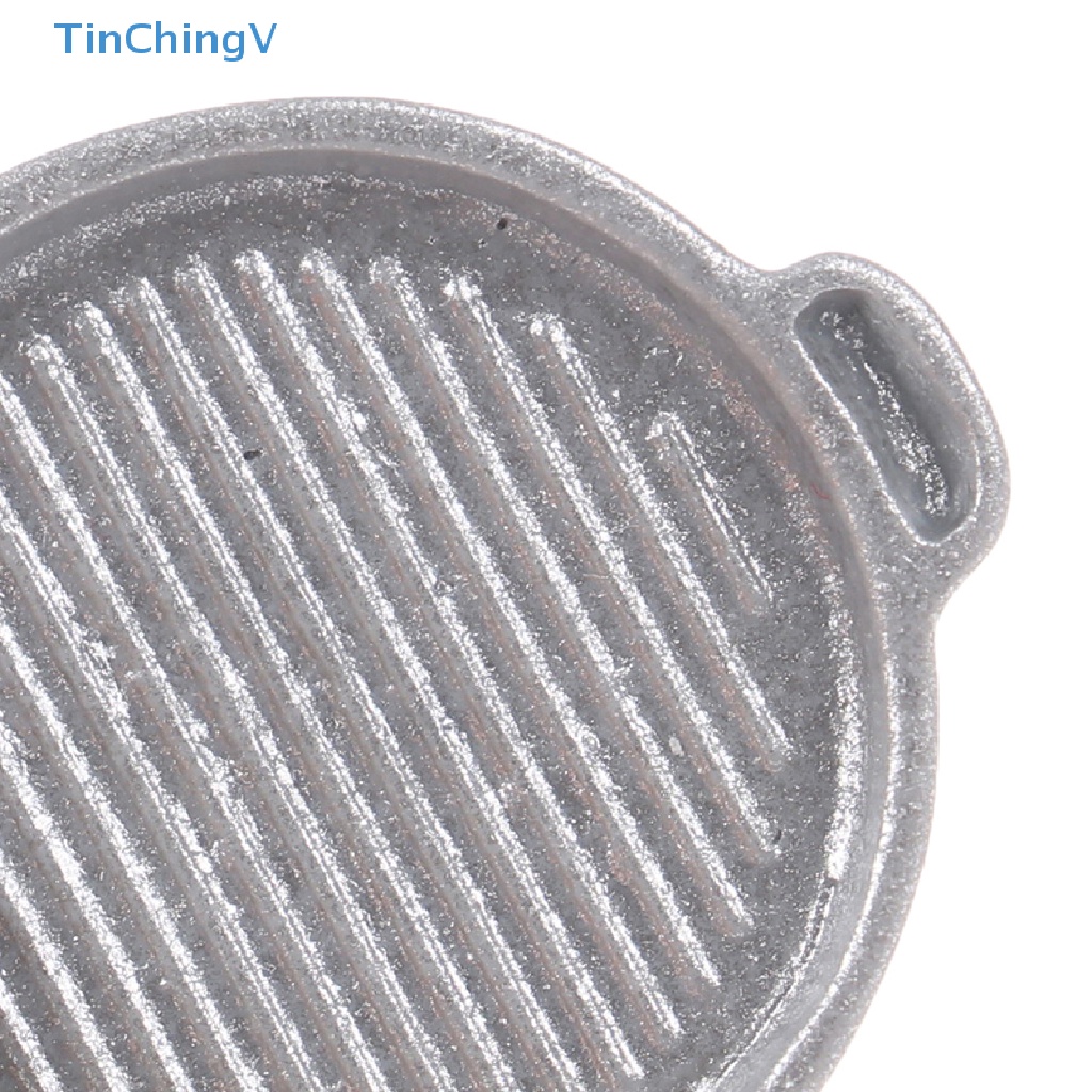 Bộ 4 Chảo Mini Tỉ Lệ 1: 12 Dùng Trang Trí Nhà Búp Bê
